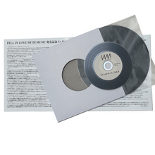 画像をギャラリービューアに読み込む, CUTTアルバム "FELL IN LOVE WITH MUSIC" EPサイズレコードテイスト盤CD