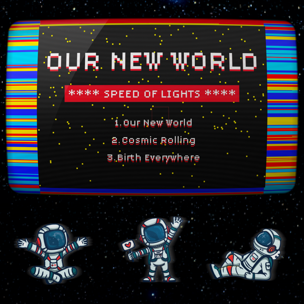 SPEED OF LIGHTS - OUR NEW WORLD EP（特製ポストカード付き）